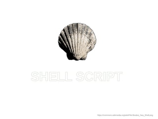 https://commons.wikimedia.org/wiki/File:Bivalve_Sea_Shell.png
SHELL SCRIPT
 
