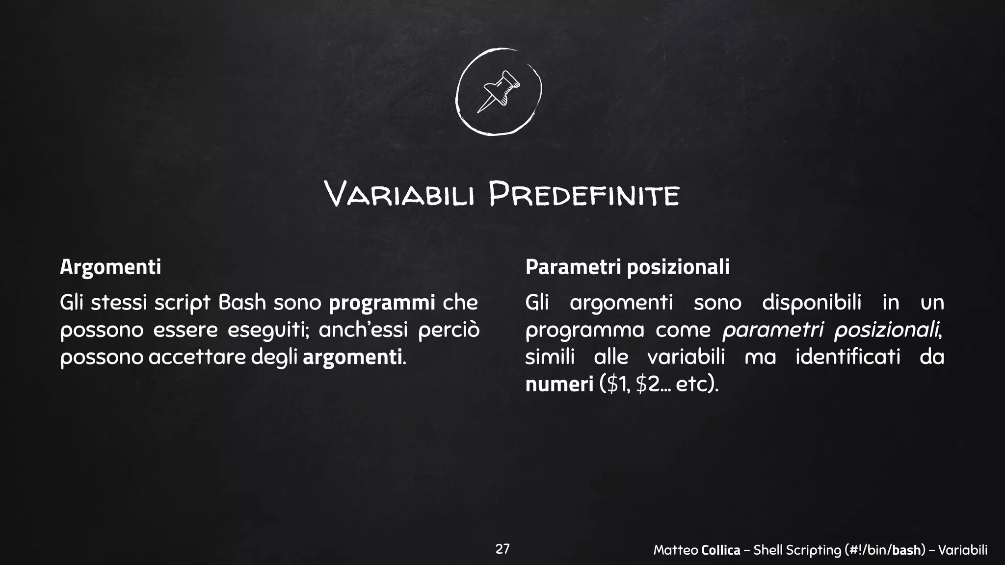 [BASH] Shell Scripting [ITA] | PDF