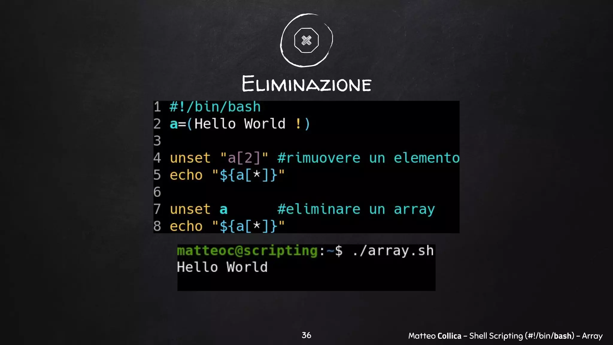 [BASH] Shell Scripting [ITA] | PDF