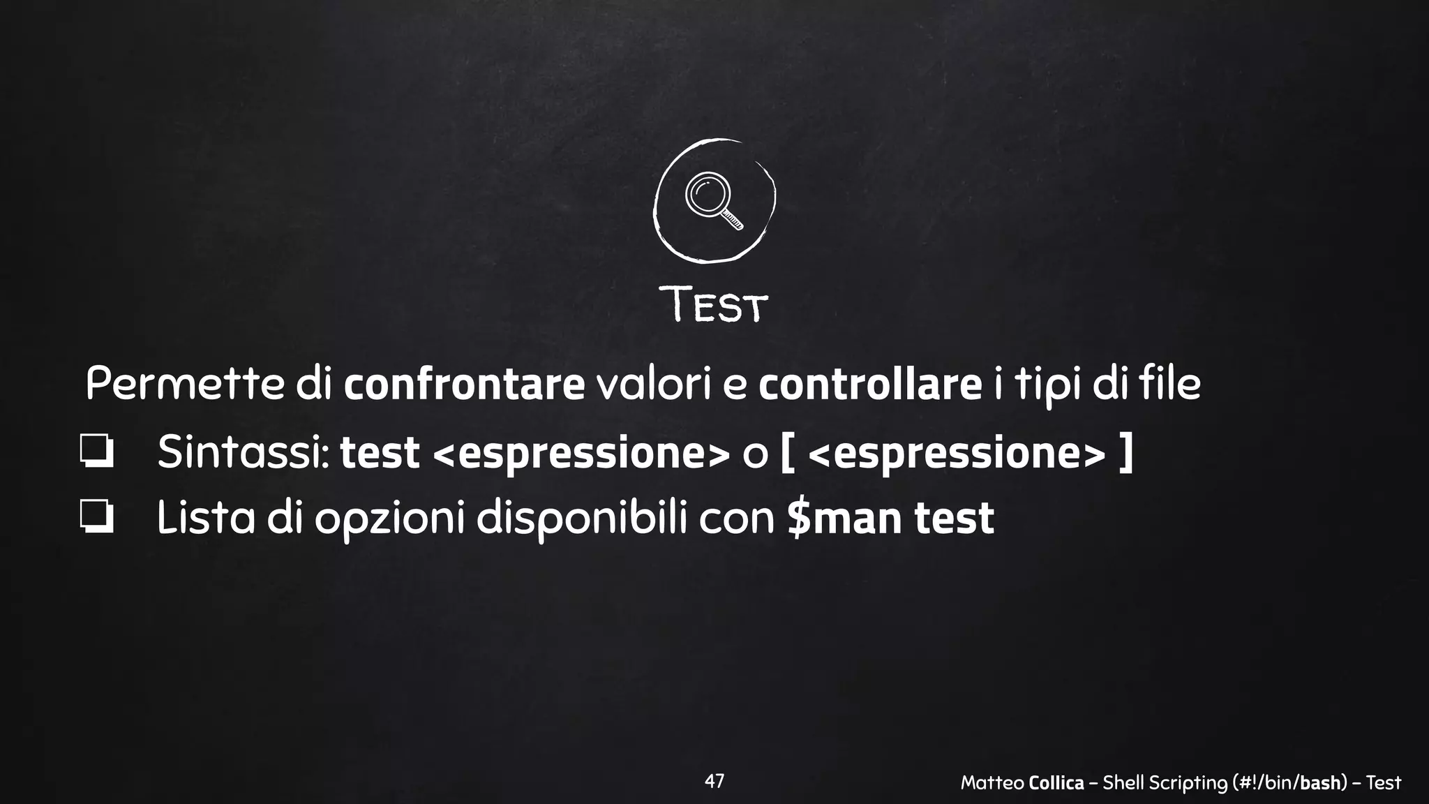 [BASH] Shell Scripting [ITA] | PDF
