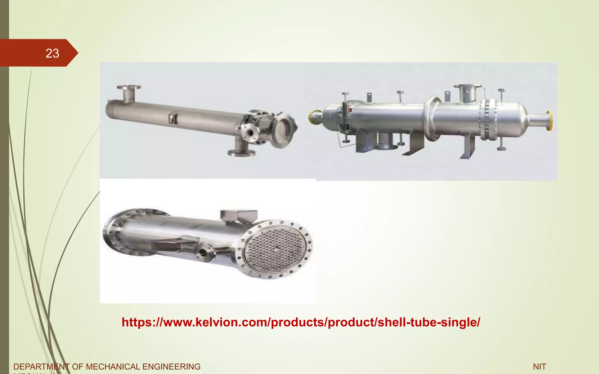 Shell and tube heat exchanger | PPTX