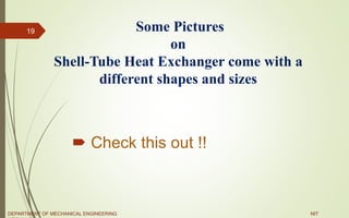 Shell and tube heat exchanger | PPTX