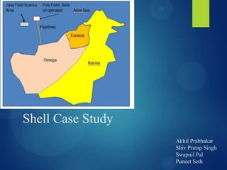 Shell Case Study
                   Akhil Prabhakar
                   Shiv Pratap Singh
                   Swapnil Pal
                   Puneet Seth
 