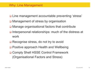 Workshop Shell health: Veerkracht ontwikkelen door positieve ...