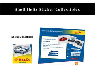 Sticker Collectibles Shell Helix Sticker Collectibles 