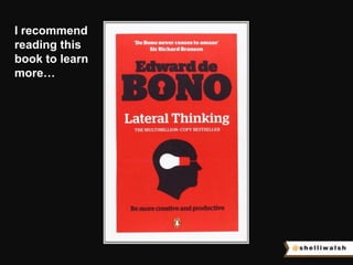 I recommend 
reading this 
book to learn 
more… 
 