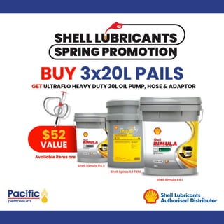 Shell Lubricant Promo 2021