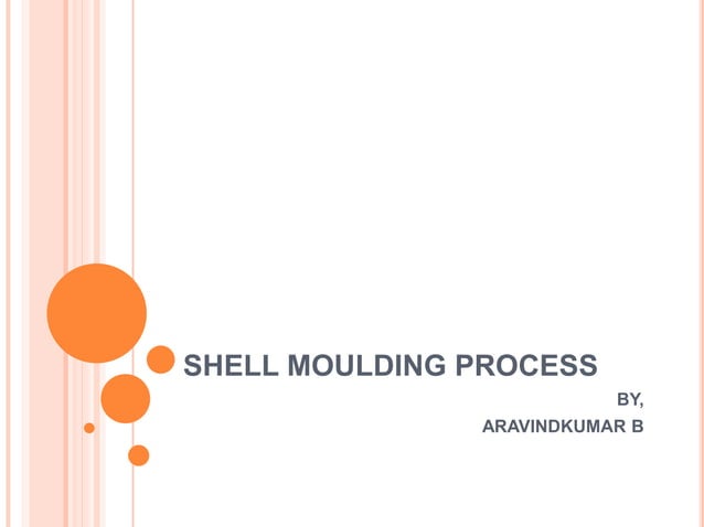 Shell moulding process | PPT