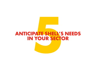Shell Needs FIND YOUR FIT IN THE SHELL SUPPLY CHAIN | PDF