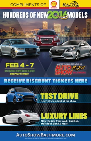 MotorTrend Auto Show Shell Gas Poster