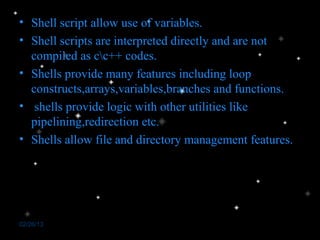 Shell Scripting in Linux | PPT