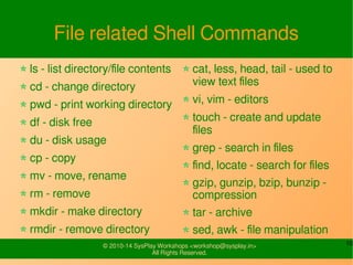 Shell Scripting | PPT image.