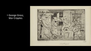 • George Grosz,
War Cripples
 