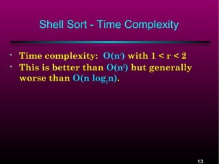 Shell sort[1] | PPT