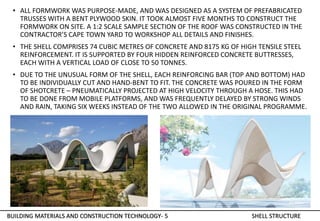 Shell structure | PPTX | Civil Engineering Industry | Industries