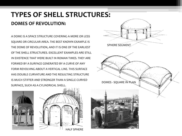 Shell structures- advanced building construction