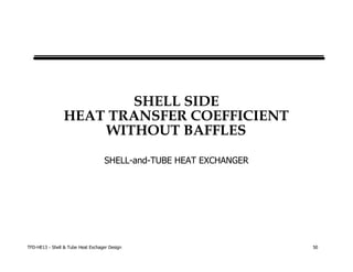 Shell&tube exchanger design | PDF
