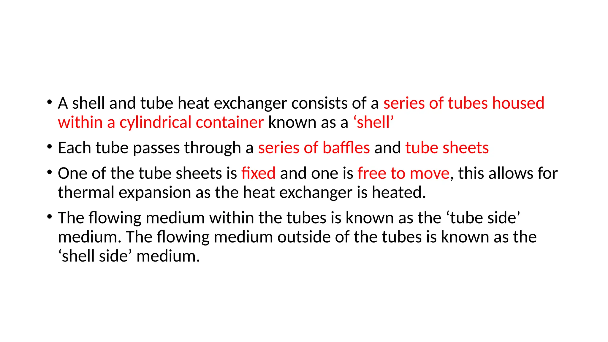 Shell & tube heat exchanger - Construction & working | PPTX