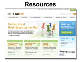 Resources
 