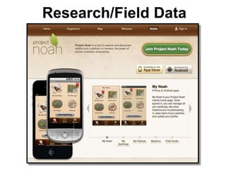 Research/Field Data
 