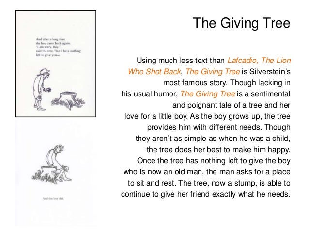the giving tree pdf illustrated