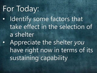 Shelter | PPT
