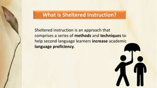Sheltered instruction observation protocol | PPTX