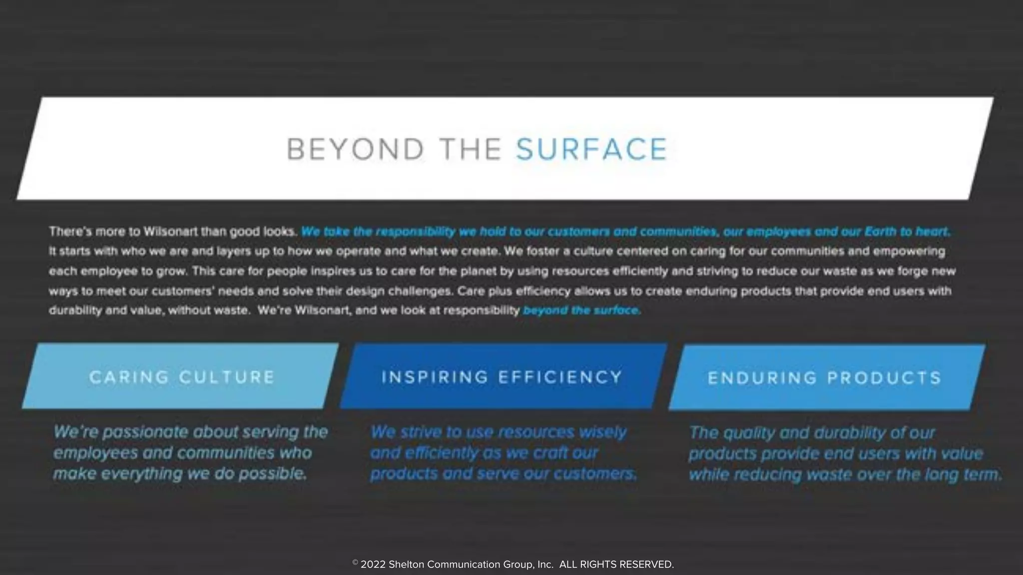 © 2022 Shelton Communication Group, Inc. ALL RIGHTS RESERVED.
 