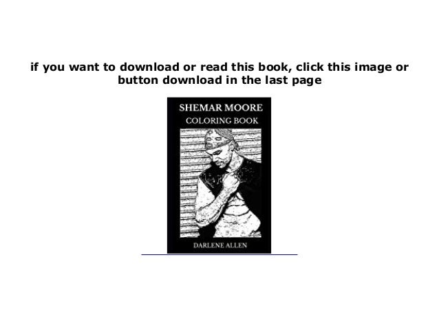 E P U B Library Shemar Moore Legendary Coloring Book