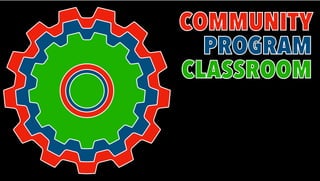 COMMUNITY
PROGRAM
CLASSROOM
 