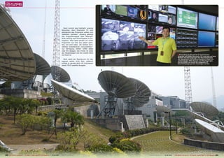 Dann kommt das Highlight unseres
                                                                                                 Besuches: denn Shenzhen TV wird
                                                                                                 demnächst das Programm selbst zum
                                                                                                 Satelliten uplinken. „Bislang gelangt
                                                                                                 das Programmsignal über fiberopti-
                                                                                                 sche Leitung zum Provinzuplink in Gu-
                                                                                                 angzhou. Aber bald werden wir unser
                                                                                                 Programm von hier aus selbst uplin-
                                                                                                 ken, wir sind dabei, die letzten tech-
                                                                                                 nischen Installationen vorzunehmen.“
                                                                                                 Zur Verfügung stehen SZMG dabei
                                                                                                 zwei 9m Spiegel, wie immer ist einer
                                                                                                 der Hauptspiegel und der zweite dient
                                                                                                 als Reserve.                                                                             ■ Zhang Bing ist 'Broadcast & Transmission'
                                                                                                                                                                                           Engineer bei SZMG (Shenzhen TV) und zeigt auf dem
                                                                                                                                                                                           Monitor die Übertragungen der Securitykameras
                                                                                                   Noch steht der Starttermin für den                                                      der Spiegelfarm. Die anderen Monitore zeigen die
                                                                                                 eigenen Uplink nicht fest; vielleicht                                                     ankommenden SNG-Signale und Übertragungen,
                                                                                                                                                                                           die bei SZMG von einem der insgesamt 20
                                                                                                 erfolgt er gerade jetzt mit Erscheinen                                                    Downlinkspiegel gerade empfangen werden.
                                                                                                 dieser TELE-satellite Ausgabe.




202 TELE-satellite International — The World‘s Largest Digital TV Trade Magazine — 04-05/2012 — www.TELE-satellite.com                    www.TELE-satellite.com — 04-05/2012 — TELE-satellite International — The World‘s Largest Digital TV Trade Magazine   203
 