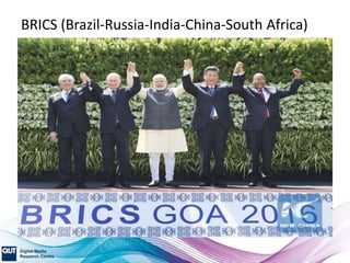 BRICS (Brazil-Russia-India-China-South Africa)
 