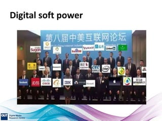Digital soft power
 