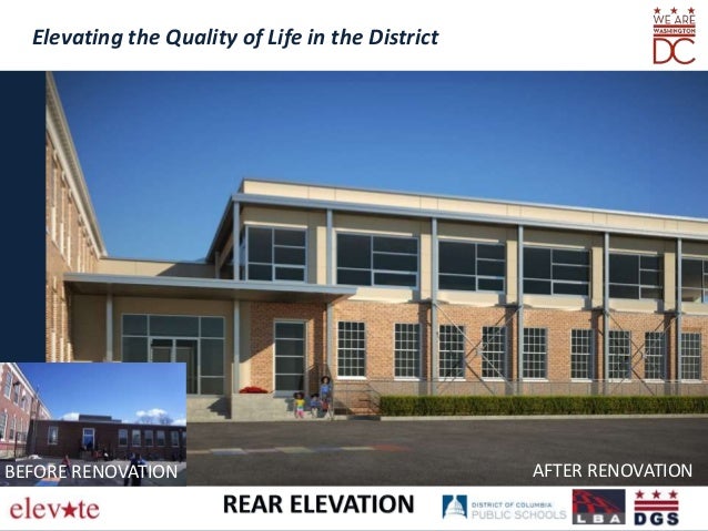Elevating the Quality of Life in the District
AFTER RENOVATIONBEFORE RENOVATION
 