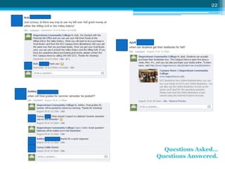 22

Questions Asked…
Questions Answered.

 