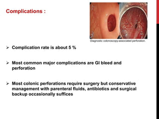 clinical features and investigations in carcinoma colon | PPTX