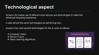 Amazon Go Shopping Technolgy Presentation | PPTX