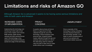 Amazon Go Shopping Technolgy Presentation | PPTX
