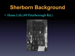 • Home Life (49 Peterborough Rd.)
Sherborn Background
 