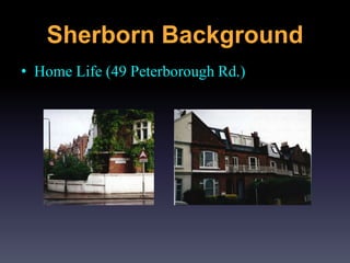 • Home Life (49 Peterborough Rd.)
Sherborn Background
 