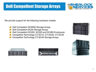 Compellent Array Sherlock Services Company Presentation Slides | PPTX