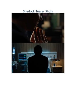 Sherlock Teaser Shots
 