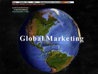 Global Marketing 