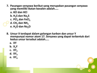 Perbedaansenyawa polar dan non polar