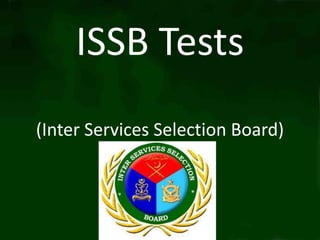 Issb Website Career Counseling about Armed Forces of pakistan | PPTX