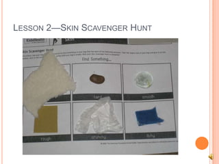 LESSON 2—SKIN SCAVENGER HUNT
 