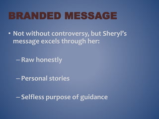 Sheryl Sandberg Leadership Presentation