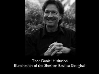Thor Daniel Hjaltason Illumination of the Sheshan Basilica Shanghai  