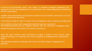 She training module electrical safety | PPTX