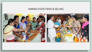 MAKING FOOD ITEMS & SELLING
 